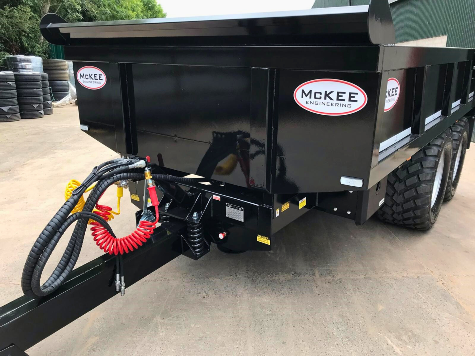 12-Ton Multipurpose Dump Trailer - Image 2