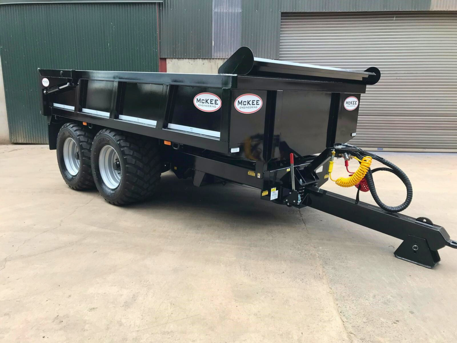 12-Ton Multipurpose Dump Trailer