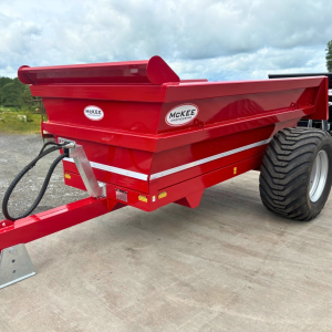 8-Ton Tapered Body Dump Trailer